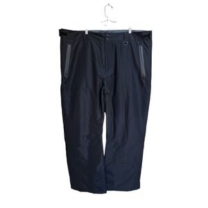 Lands End Mens Black Primaloft Snow Pants Snowboard Insulation Size‎ XXL 44-46